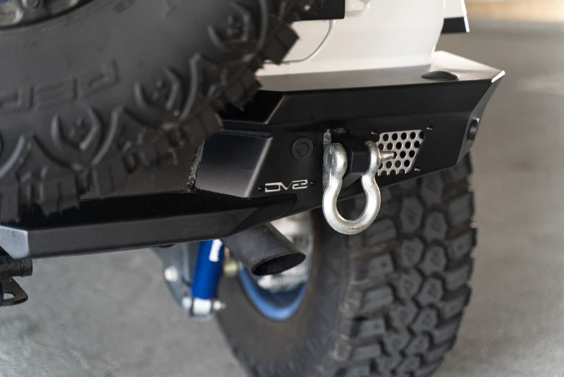 DV8 Offroad 2018 Jeep Wrangler JL MTO Series Rear Bumper w/ Optional Tire Carrier - Image 18