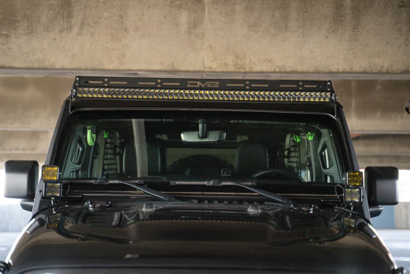 DV8 Offroad 2018+ Jeep Wrangler JLO A Pillar Dual Light Pod Mounts - Image 12