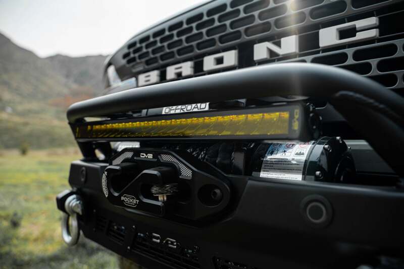 DV8 Offroad 20In Elite Series Amber LED Light Bar - Single Row - Image 5