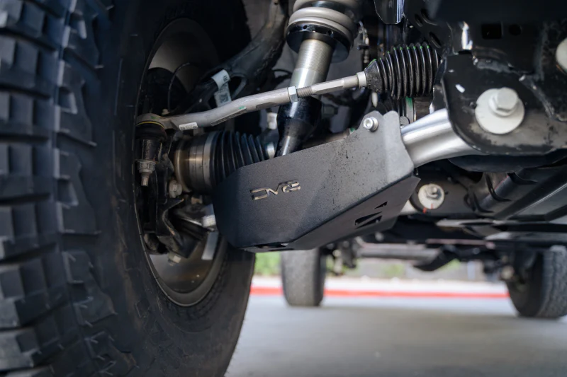 DV8 Offroad 21-22 Ford Bronco Front Lower Control Arm Skid Plate - Image 4