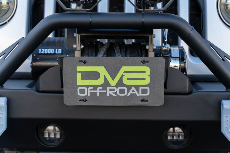 DV8 Offroad Fairlead Mounted Flip-Up License Plate Bracket - Image 10