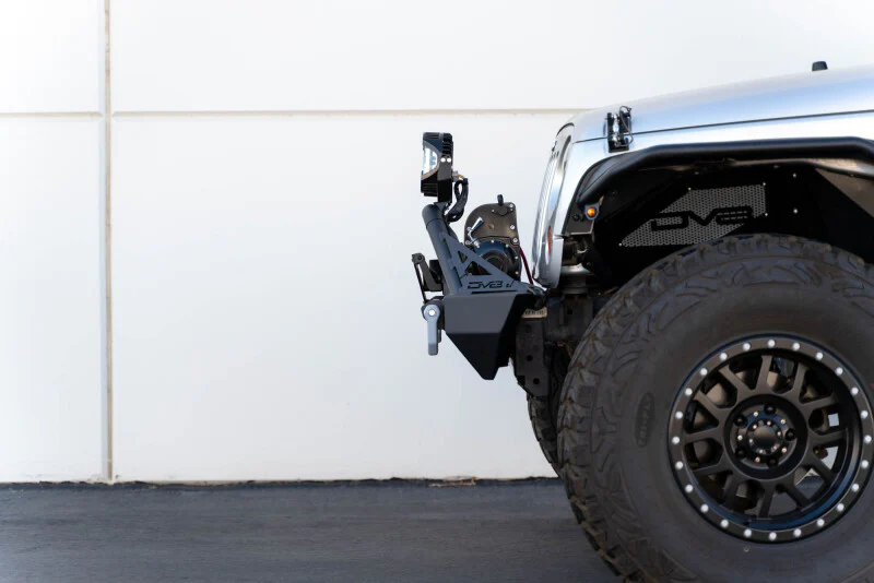DV8 Offroad Fairlead Mounted Flip-Up License Plate Bracket - Image 7