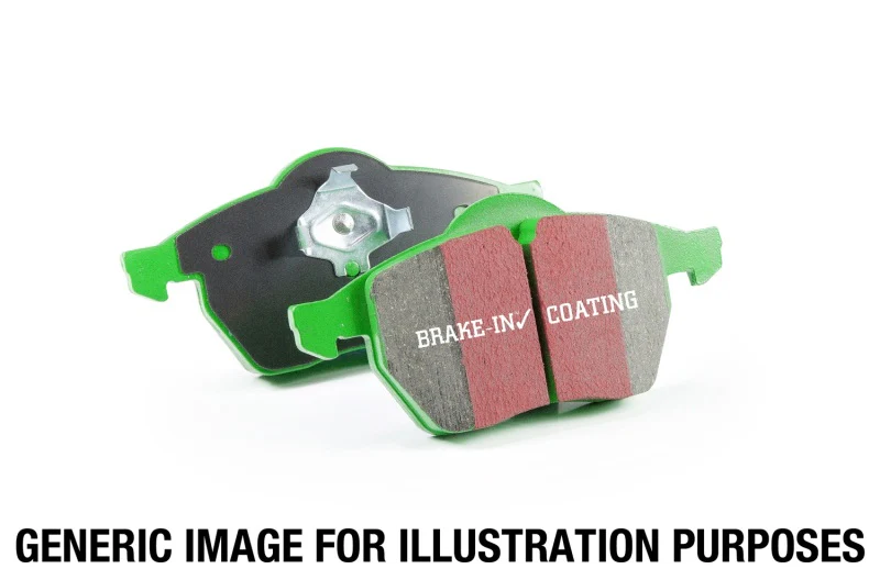 EBC 02 Chevrolet Avalanche 8.1 (2500) Greenstuff Front Brake Pads - Image 8