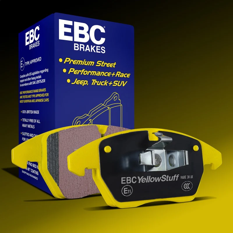 EBC 03-04 Pontiac GTO 5.7 (Solid Rear Rotors) Yellowstuff Rear Brake Pads - Image 3