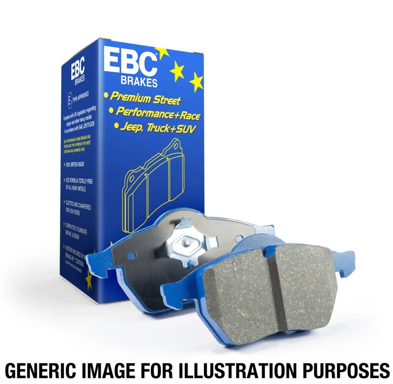 EBC 05-10 Ford Mustang 4.0 Bluestuff Front Brake Pads - Image 10