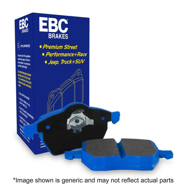 EBC 05-10 Ford Mustang 4.0 Bluestuff Front Brake Pads - Image 12