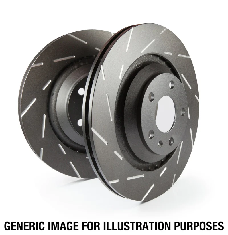 EBC 08-10 BMW 128 3.0 USR Slotted Front Rotors - Image 2