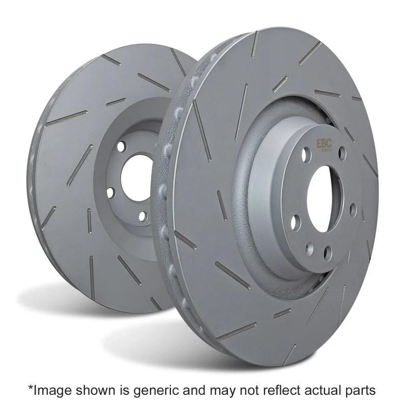 EBC 08-10 BMW 535i 3.0 Turbo (E60) USR Slotted Front Rotors - Image 2