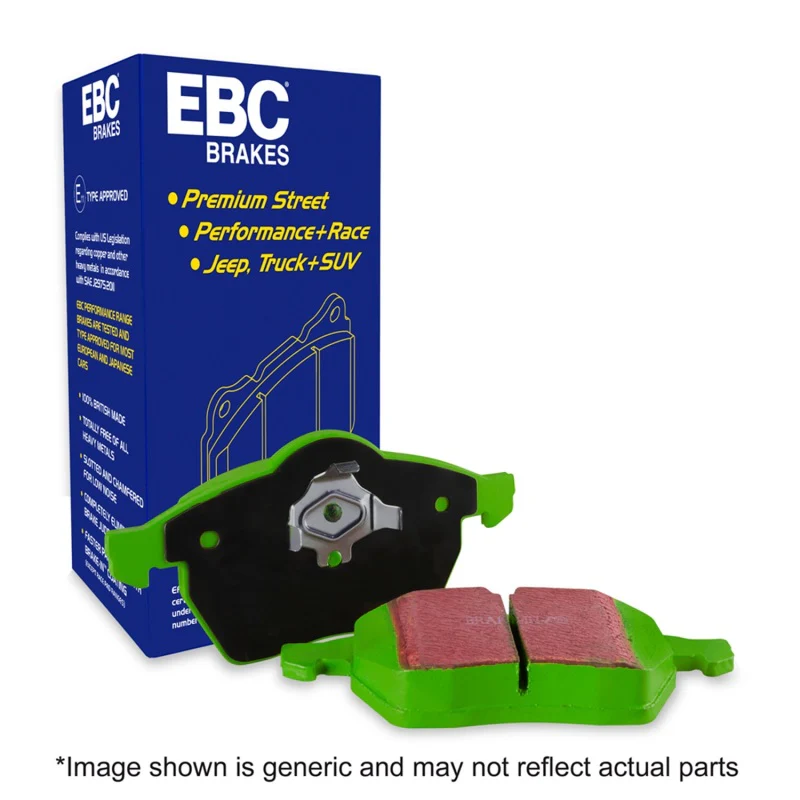 EBC 13+ Acura RLX 3.5 Greenstuff Rear Brake Pads - Image 5