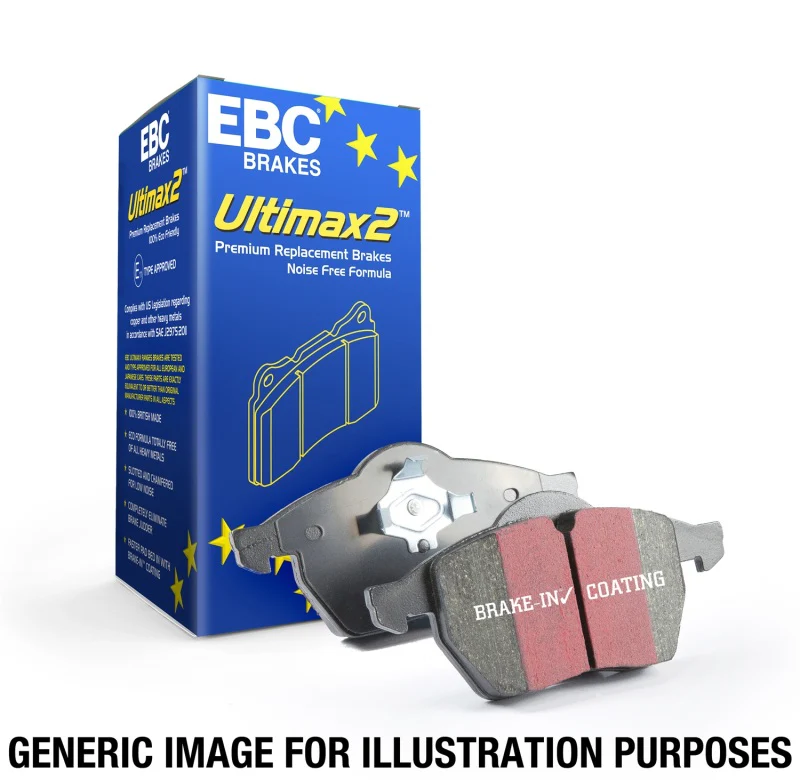 EBC 13+ Honda Accord Coupe 2.4 EX Ultimax2 Front Brake Pads - Image 7