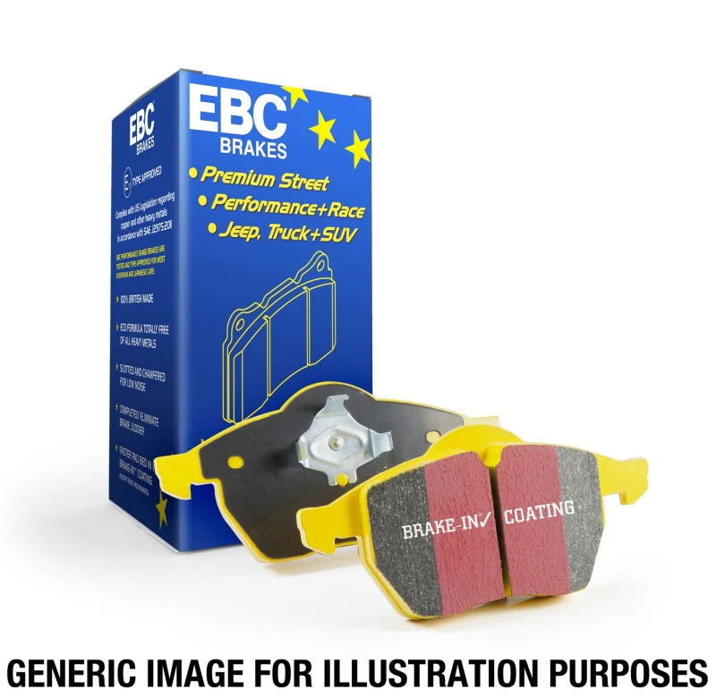EBC 14+ Mercedes-Benz S550 4.7 Twin Turbo AMG Sport Pkg Yellowstuff Front Brake Pads - Image 10