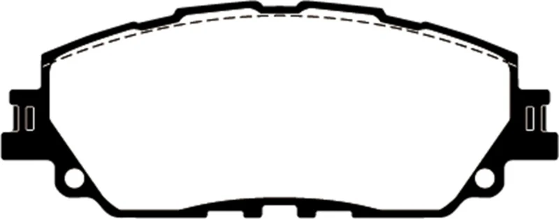 EBC 2019+ Lexus ES300H 2.5L Hybrid Redstuff Front Brake Pads - Image 2