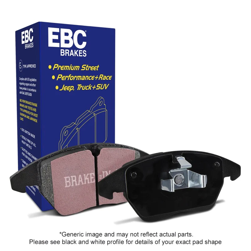 EBC 87-91 BMW M3 2.3 (E30) Ultimax2 Rear Brake Pads - Image 2