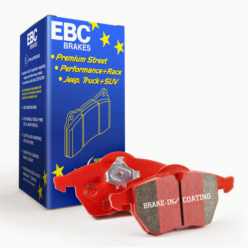 EBC 89-93 Volkswagen Corrado 1.8 Supercharged Redstuff Front Brake Pads - Image 11