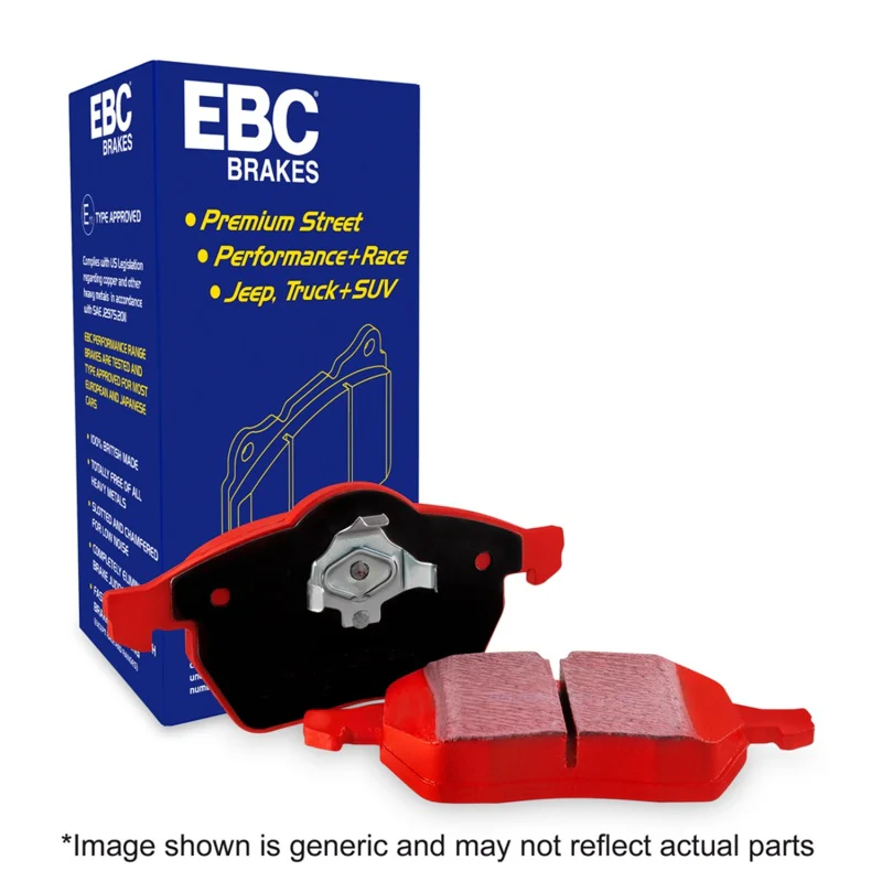 EBC 94-99 BMW M5 3.8 (E34) Redstuff Rear Brake Pads - Image 6