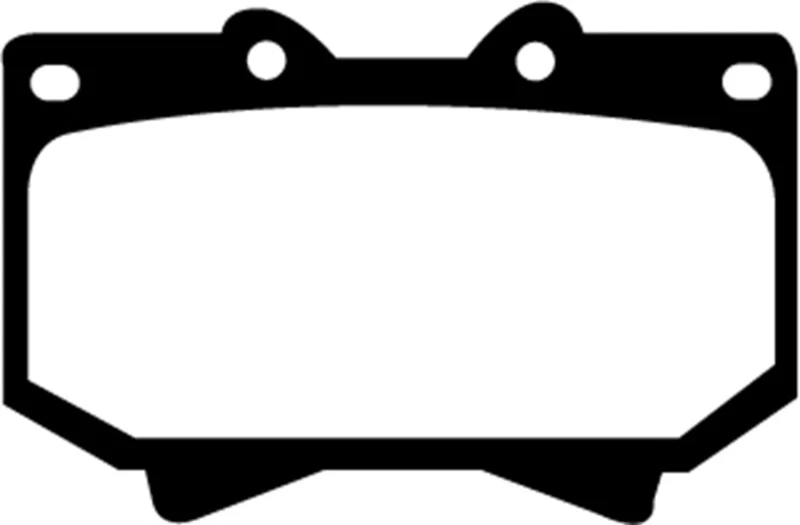 EBC 98-07 Lexus LX470 4.7 Greenstuff Front Brake Pads - Image 11