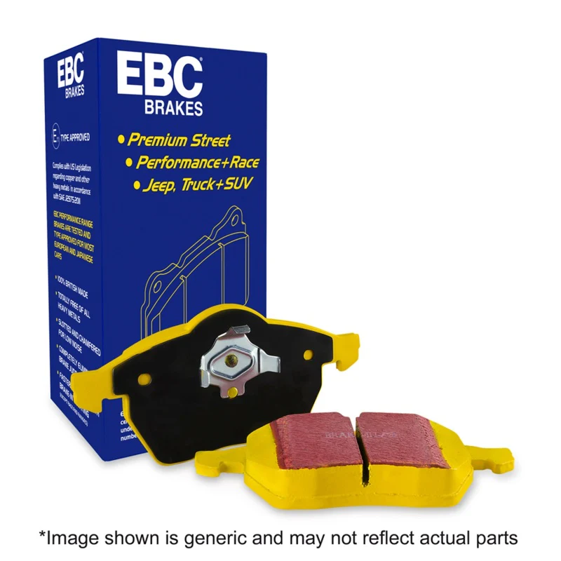 EBC 99-04 Ford Mustang 3.8 Yellowstuff Front Brake Pads - Image 5