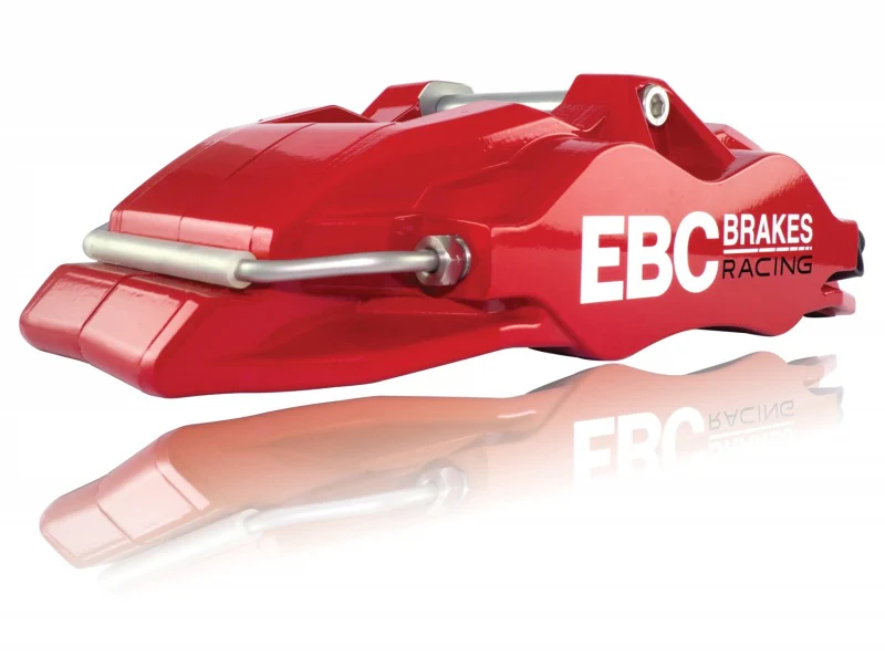EBC Racing 05-11 Ford Focus ST (Mk2) Front Left Apollo-4 Red Caliper - Image 7