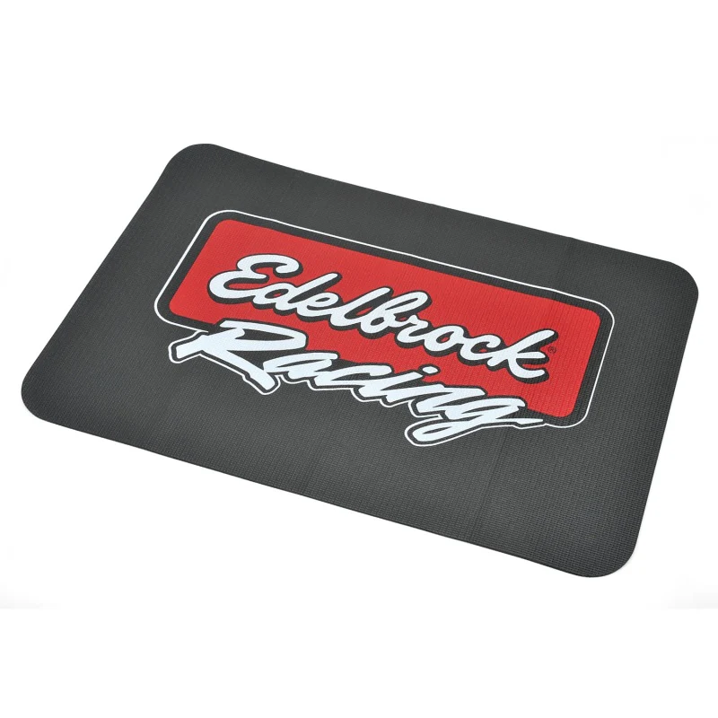 Edelbrock Racing Fender Cover - PVC Foam Mat - 2 Color Printed Edelbrock Racing Logo - Image 6