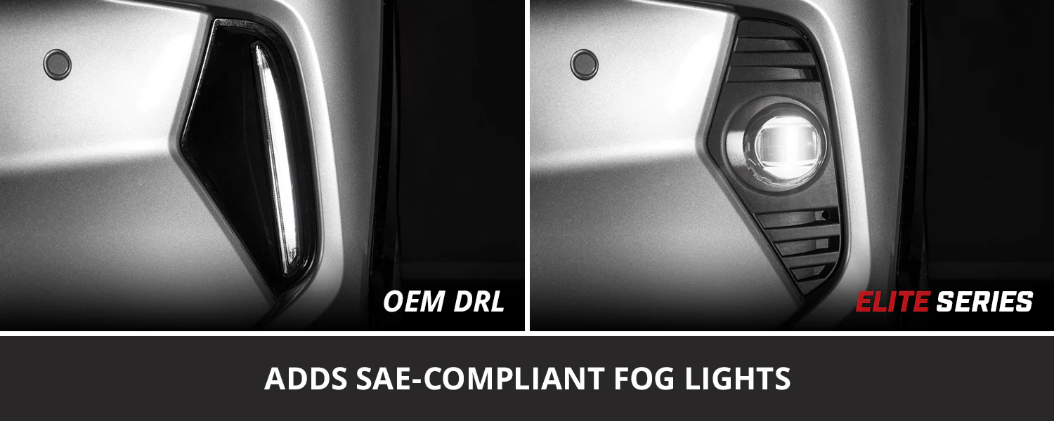 Elite Series Add-On Fog Lamp Kit for 2019-2025 Toyota RAV4 Yellow - Image 6