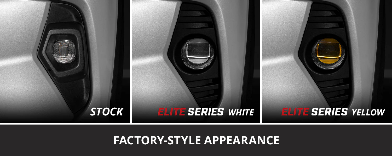 Elite Series Fog Lamp Kit for 2022-2025 Toyota RAV4 White - Image 6
