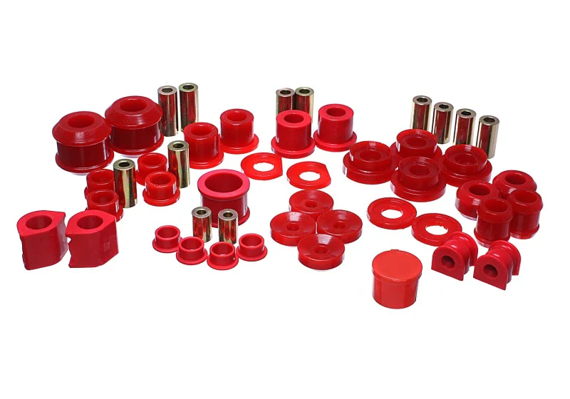 Energy Suspension 06-11 Honda Civic Si Red Master Bushing Set - Image 2