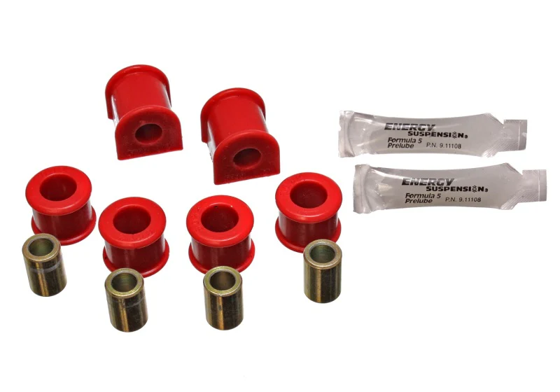 Energy Suspension 90-97 Mazda Miata Red 12.5mm Rear Sway Bar Bushings (includes Sway Bar End Link Bu - Image 2