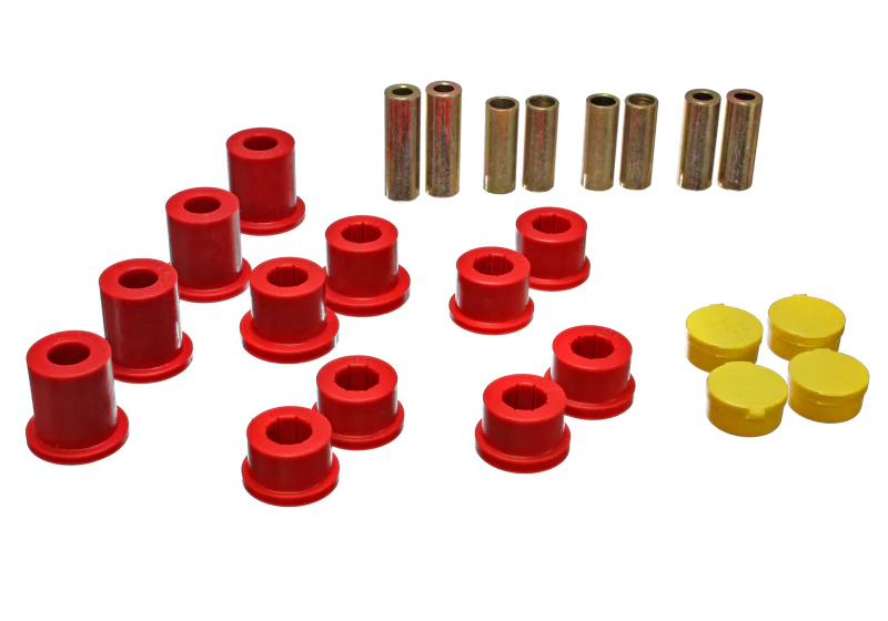 Energy Suspension 90-97 Mazda Miata Red Front Control Arm Bushing Set - Image 3