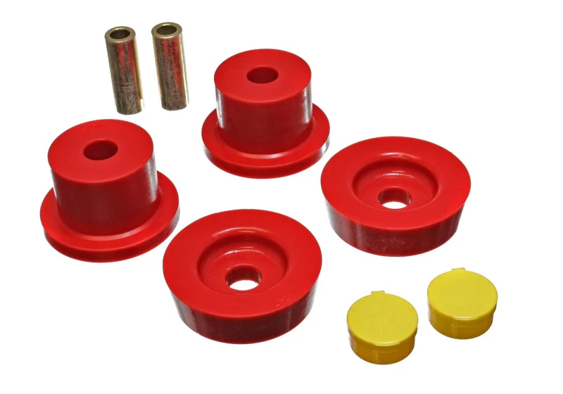 Energy Suspension 90-97 Mazda Miata Red Rear Differential Bushing Set - Image 2