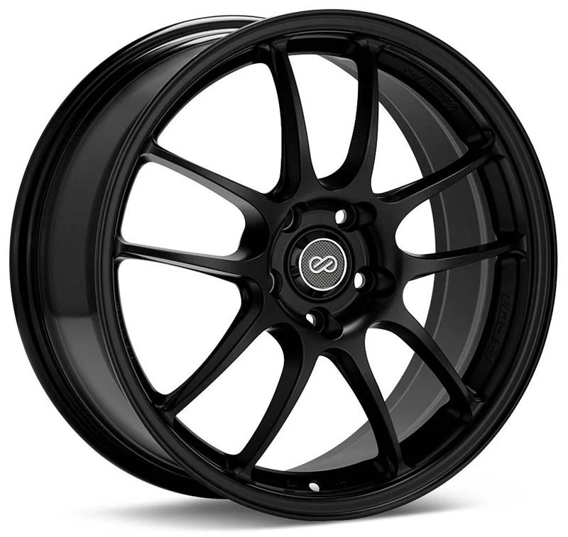 Enkei PF01 18x10.5 5x114.3 38mm Offset Matte Black Wheel - Image 2