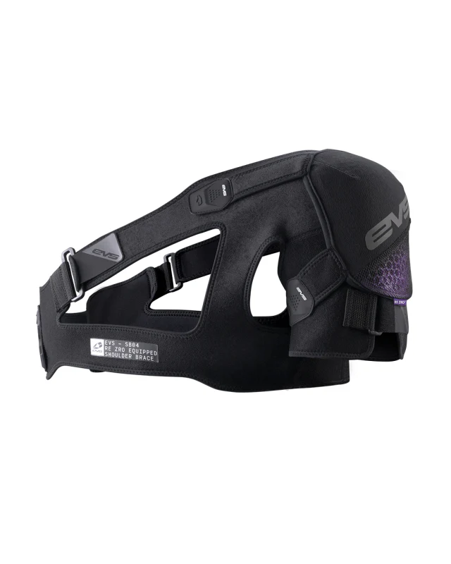 EVS SB04 Pro Shoulder Brace W/ RE ZRO Black - Large