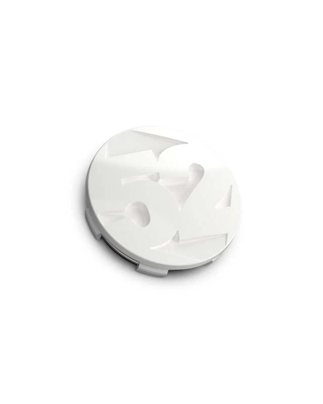 fifteen52 65mm Snap In Center Cap Single for Rally Sport/MX/SV Wheels - Rally White (Gloss White)