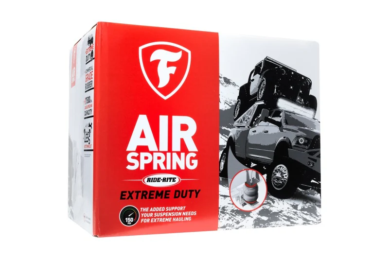 Firestone Ride-Rite RED Label Air Spring Kit Rear Chevy 4500/5500 Cab Chassis (W217602711) - Image 2