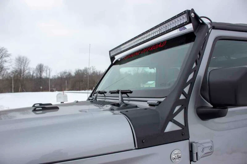 Fishbone Offroad 2018+ Jeep Wrangler JL Windshield Light Bracket - Image 12