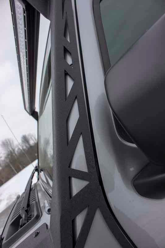 Fishbone Offroad 2018+ Jeep Wrangler JL Windshield Light Bracket - Image 14