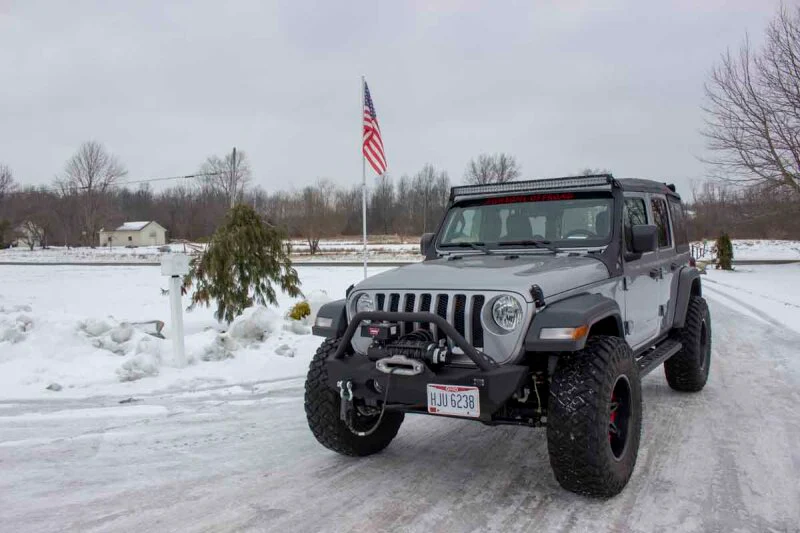 Fishbone Offroad 2018+ Jeep Wrangler JL Windshield Light Bracket - Image 8