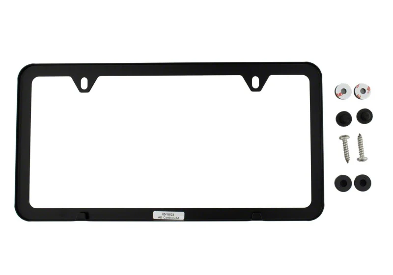 Ford Racing Ford Performance Slim License Plate Frame - Black Stainless Steel - Image 8