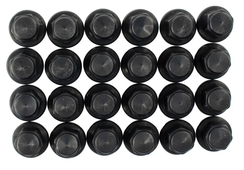 Ford Racing M14 x 1.5 Black Lug Nut - Set of 24 - Image 4