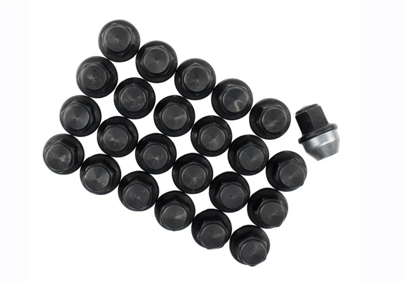 Ford Racing M14 x 1.5 Black Lug Nut - Set of 24 - Image 9