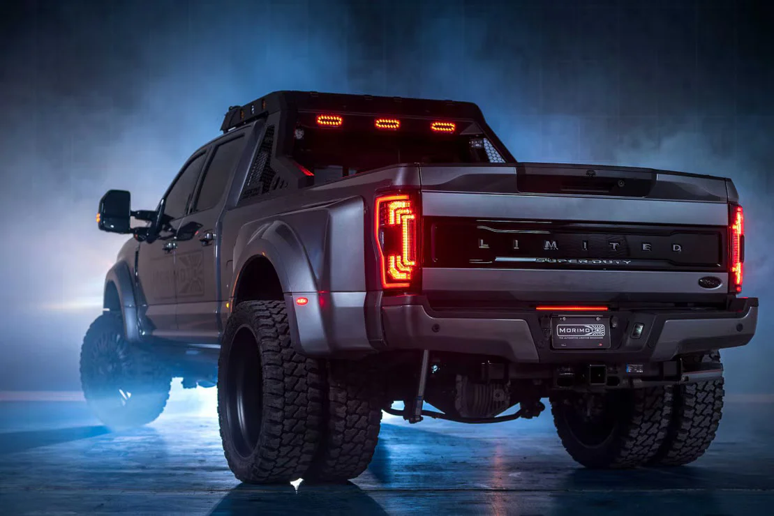 Morimoto XB LED Tail Lights | 2017-2022 Ford Super Duty F-250 / F-350 / F-450 (Red Edition) - Image 3