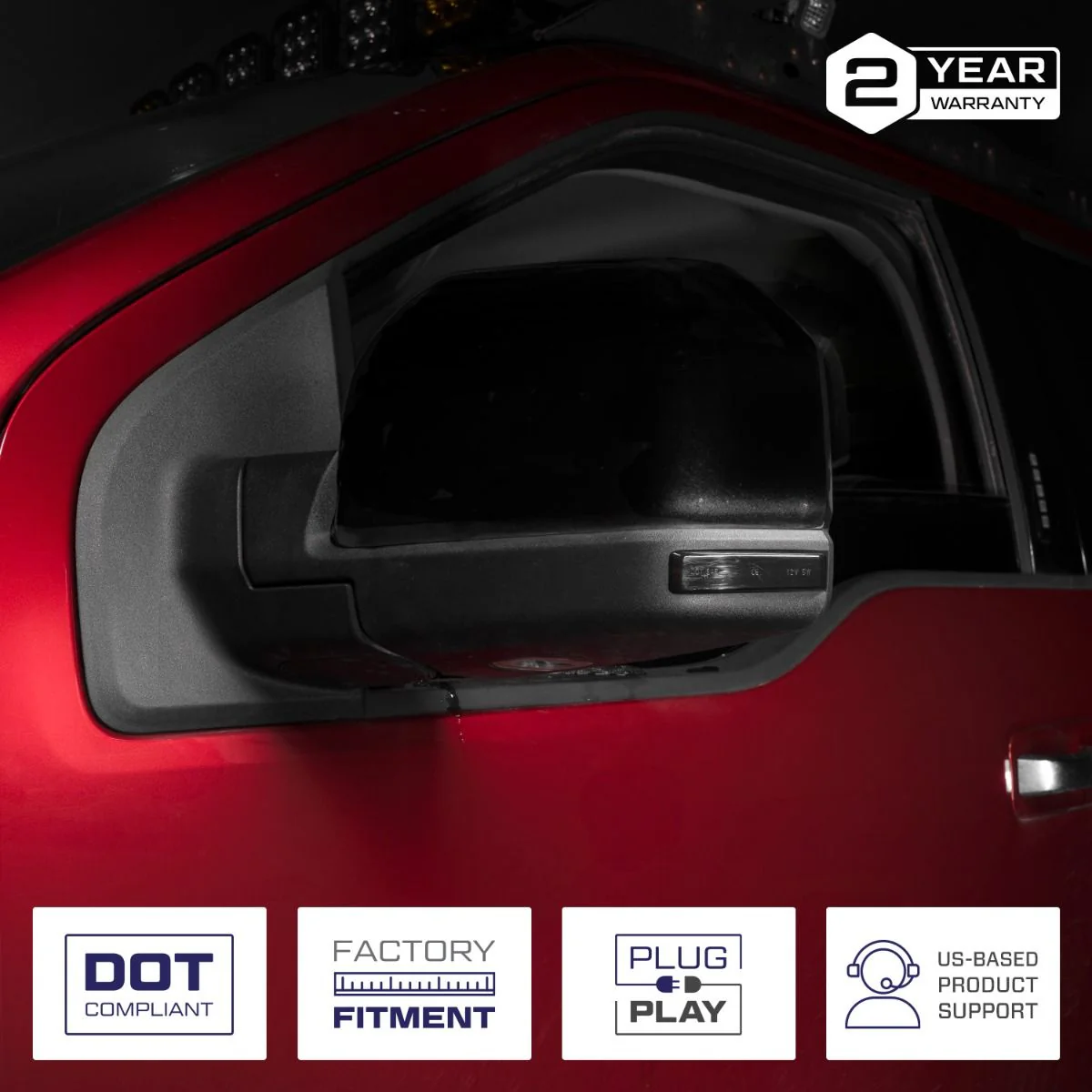 Form Lighting 2015-2020 Ford F-150 LED Mirror Lights - Image 4
