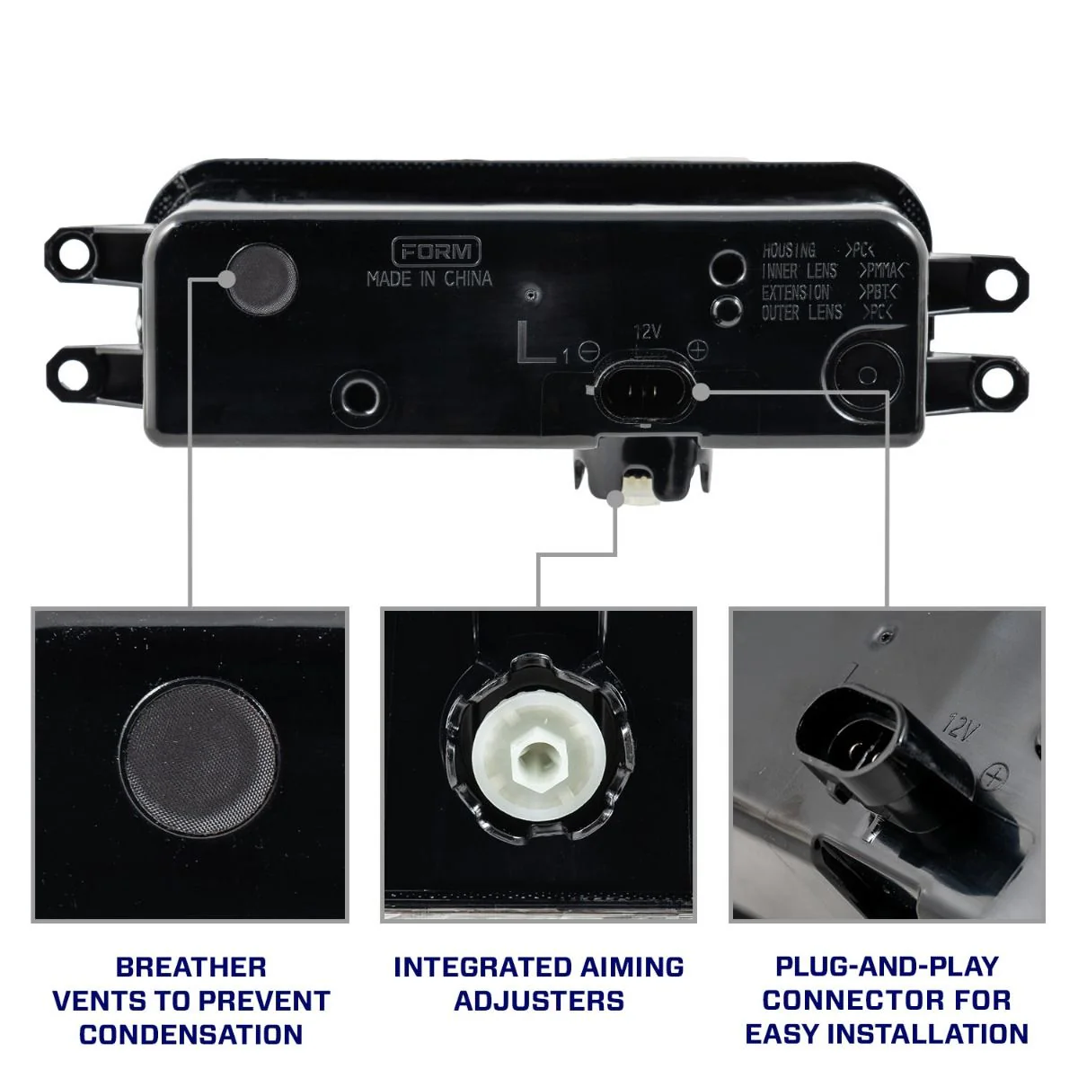 Form Lighting 2022-2025 Toyota Tundra LED Fog Lights (pair) - Image 5