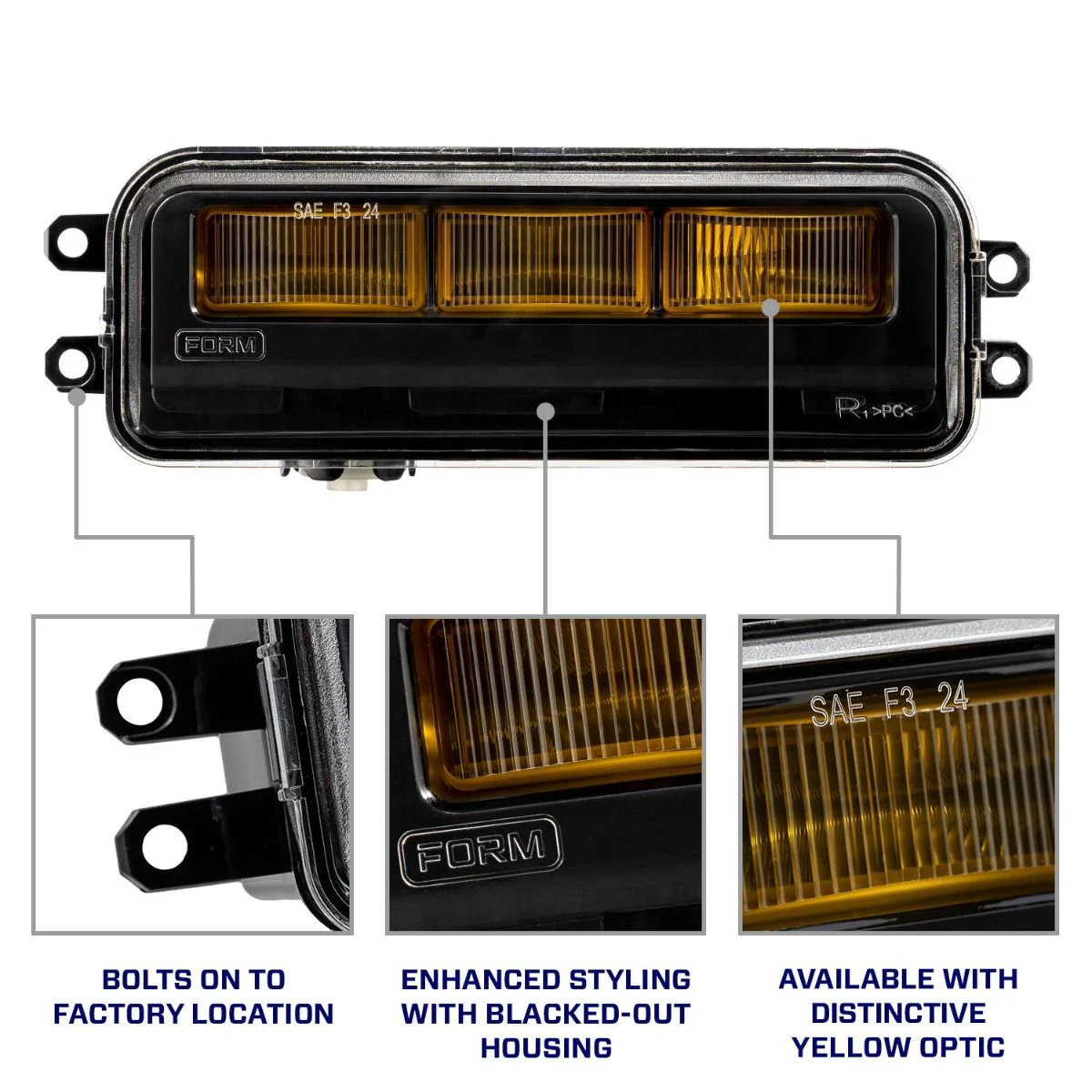 Form Lighting 2022-2025 Toyota Tundra LED Fog Lights (pair) - Image 7