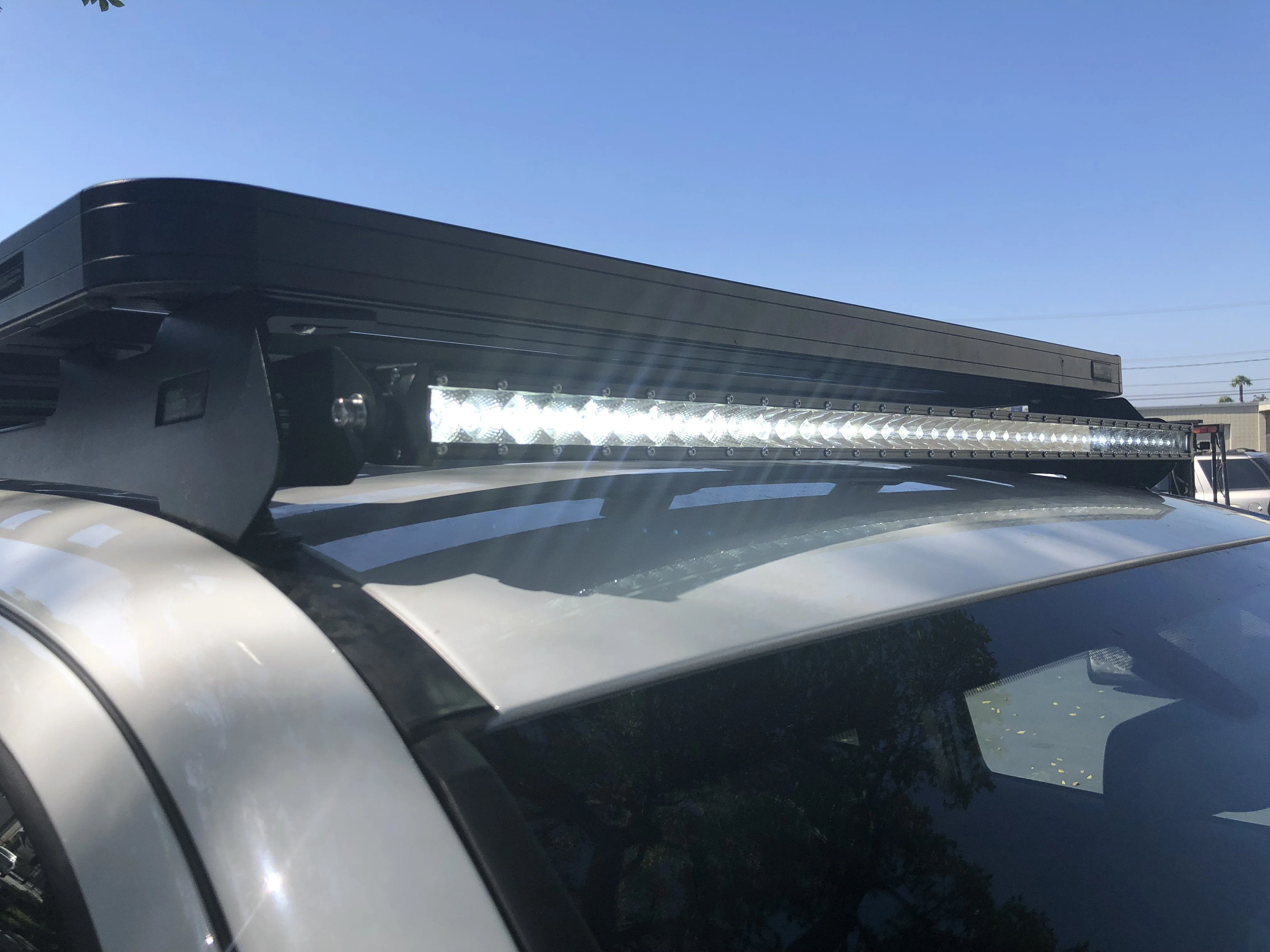 Front Runner Slimline Roof Rack LED Bar Mounting Brackets - Image 3