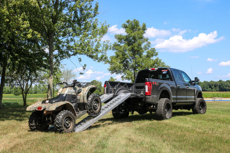 Gen-Y Extreme-Duty 6ft Aluminum Loading Ramps 15in x 72in 5K Capacity Per Ramp - Pair - Image 3