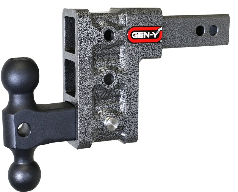Gen-Y Mega Duty 2in Shank 5in Drop 1.5K TW 10K Hitch w/GH-031 Dual-Ball - Image 3