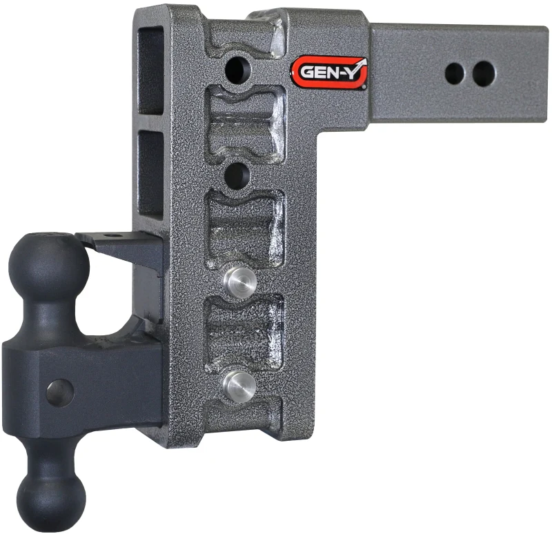 Gen-Y Mega Duty 3in Shank 9in Drop 3.5K TW 32K Hitch w/GH-0161 Dual-Ball/GH-0162 Pintle Lock - Image 5
