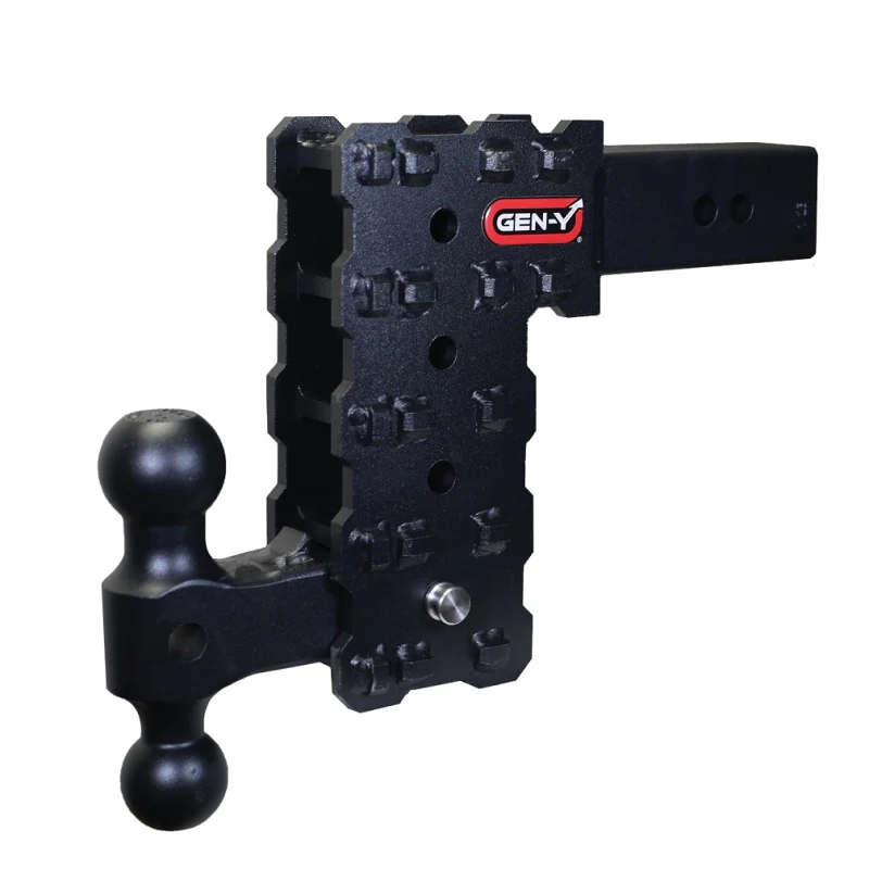 Gen-Y Phantom-X 2.5in Solid Shank 7.5in Drop 1.6K TW 16K Hitch w/GH-051 (No Flat Towing) - Image 3