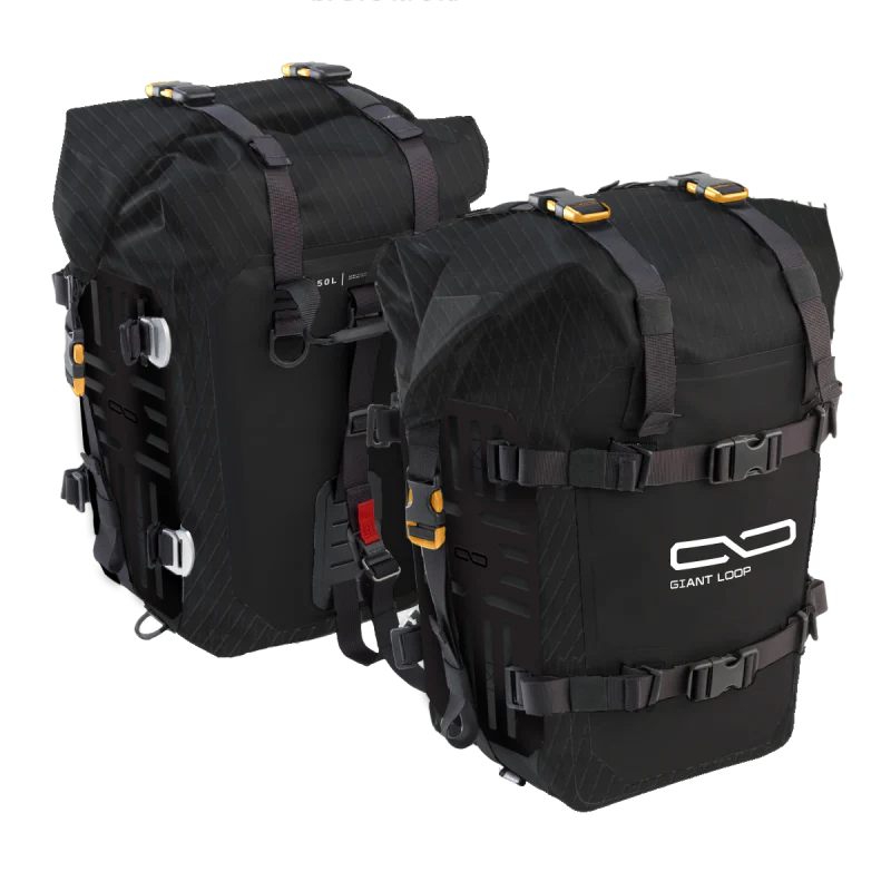 Giant Loop MotoTrekk Panniers 50L - Black - Image 5