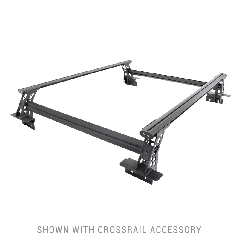 Go Rhino 15-22 Ford F-150 / 19-22 RAM 1500 / 07-21 Toyota Tundra XRS Cross Bars Kit - Tex. Blk - Image 16